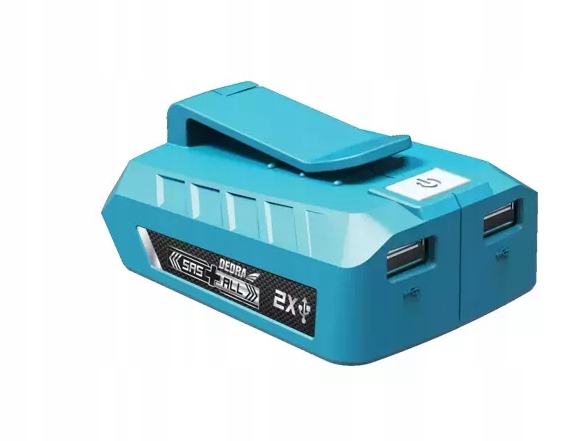 Nabíjačka - Dedra Powerbank 2 USB, 18V SAS+ALL DID7003 Adaptér