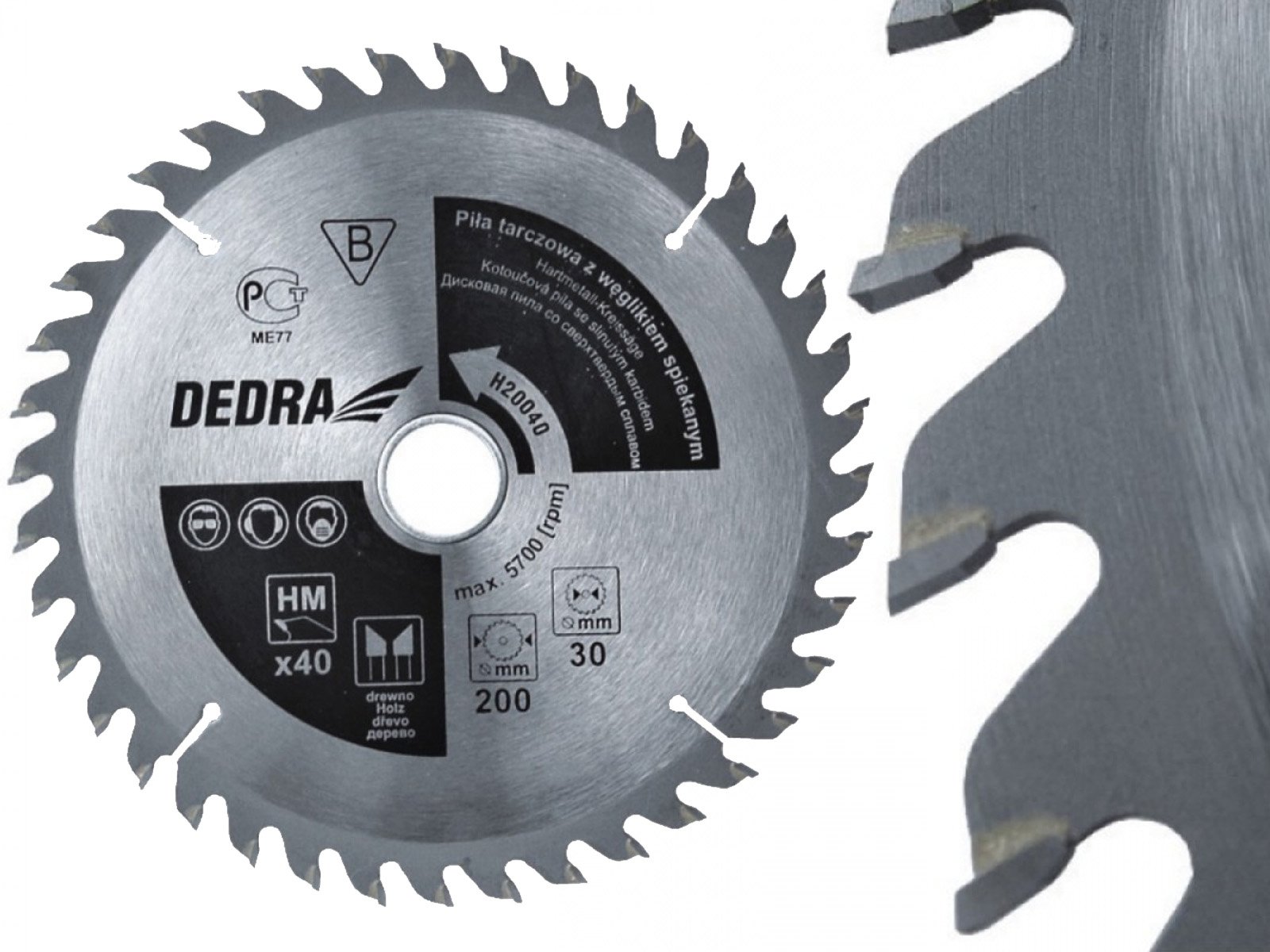 Kotúčová píla na drevo Dedra H25560 255x60x30 mm
