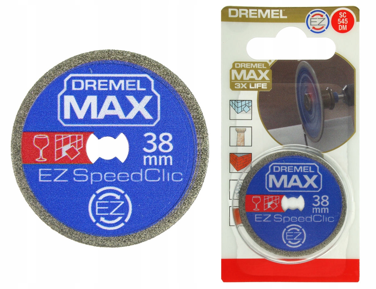 Diamantový rezací kotúč Dremel 2615S545DM 38 mm
