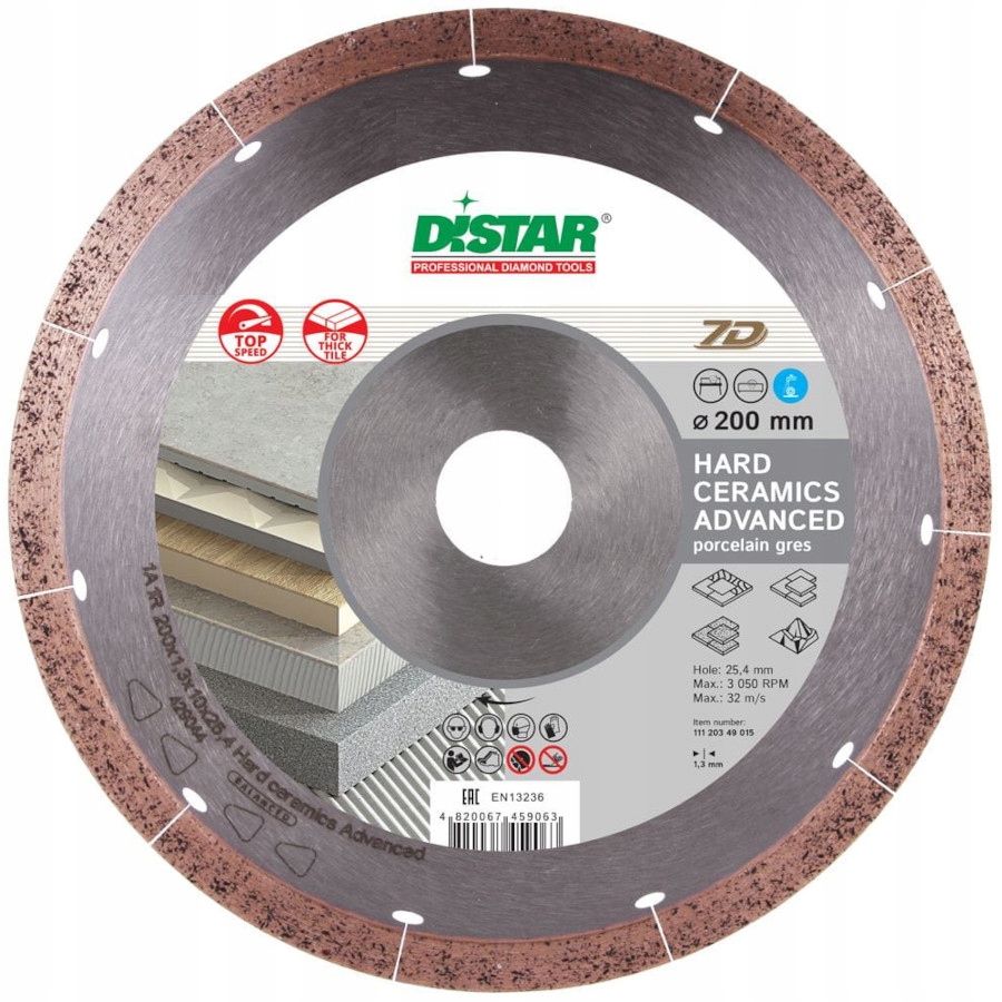 Diamantový rezací kotúč Distar 11120349015 200x25,4 mm