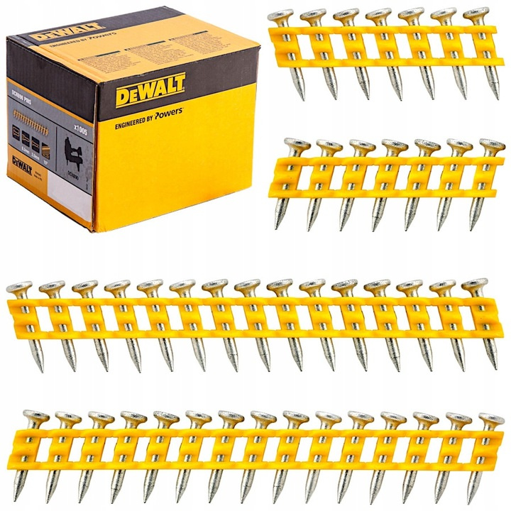 Klince do klincovačky DeWalt 2,6 x 25 mm 1005 kusov