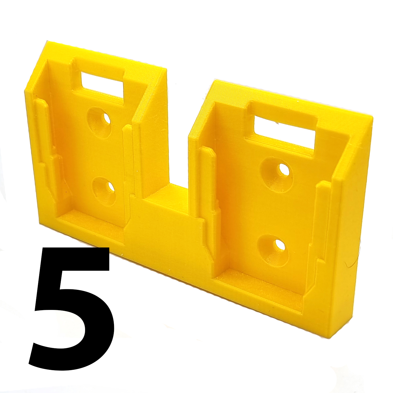 Držiak na dvojitú batériu Dewalt XR 18V 54V, 5 ks