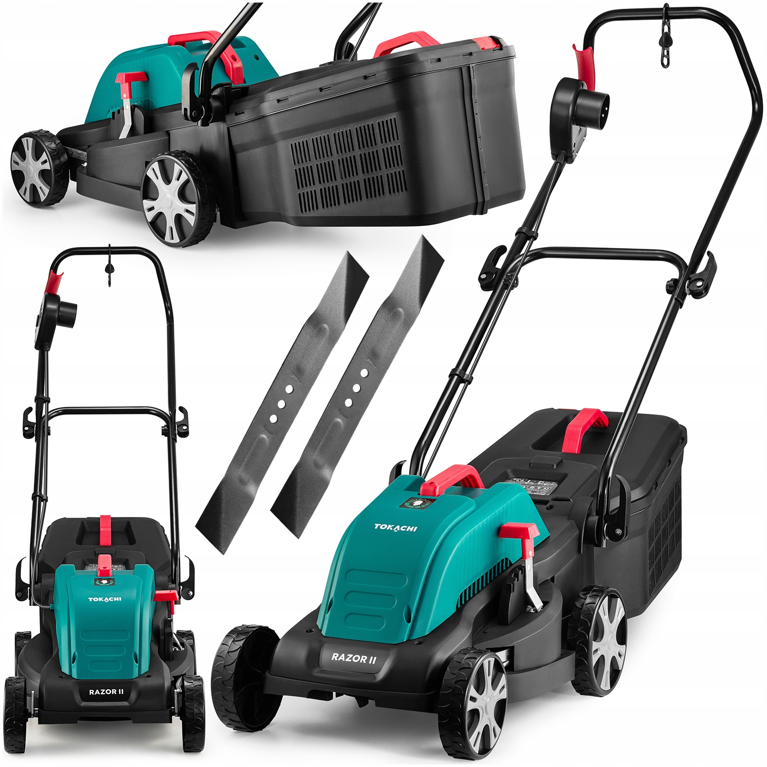 Tokachi 2000 W elektrická kosačka na trávu 30 l
