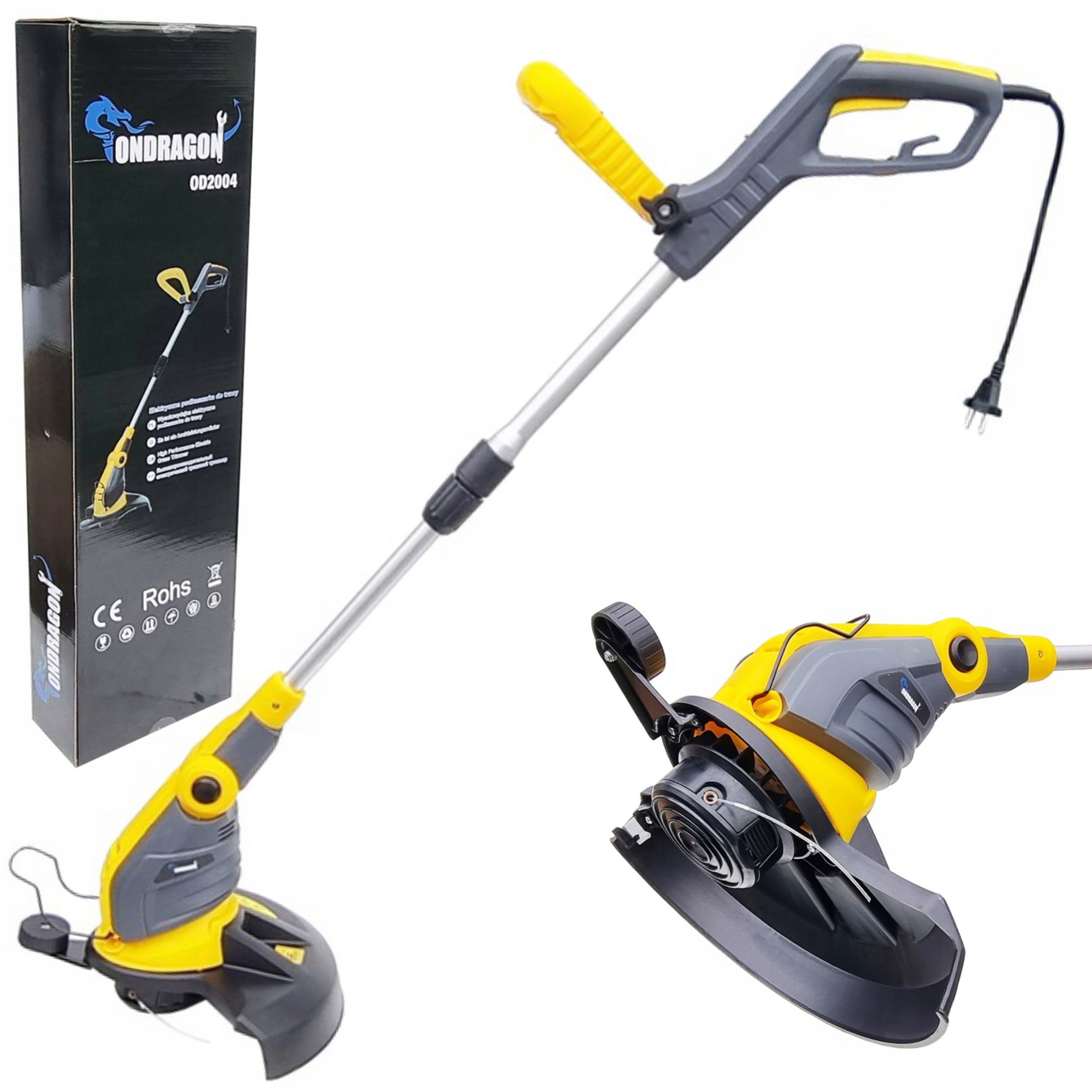 ELEKTRICKÉ TRÁVNE MASLO MASLO 1700W 300mm ĽAHKÉ ELEKTRICKÉ BRIMRY