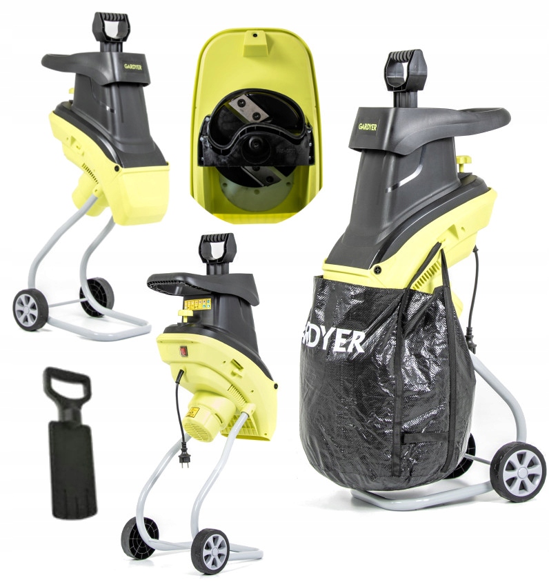 ELEKTRICKÝ DRTIVAČ ODBOČKOVÝ ŠTIEPAČ TURBO XXL PREMIUM KOŠÍK 45 mm