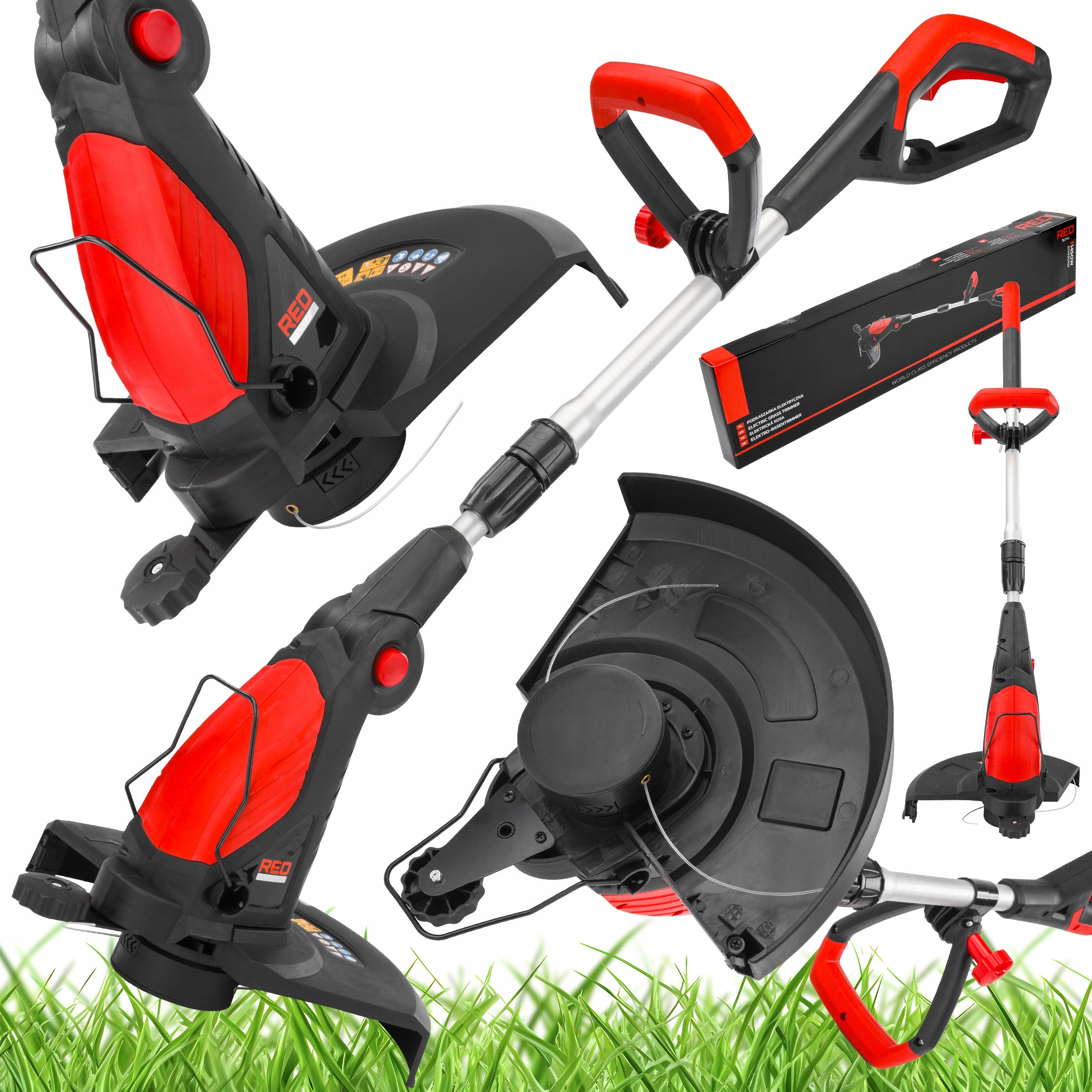 Elektrický zastrihávač RED TECHNIC 1450 W 33 cm