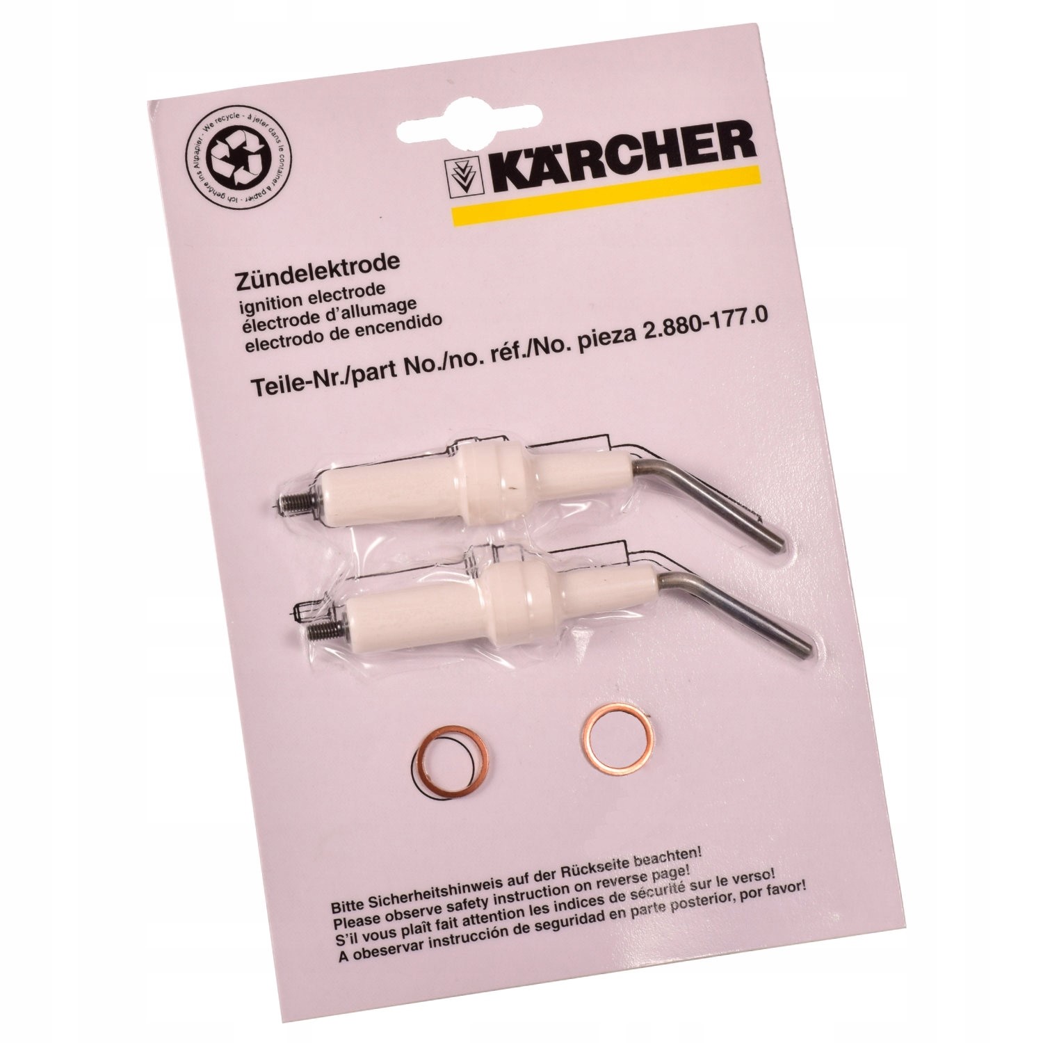 Tlaková umývačka - ELEKTRODA ZAPŁONOWA KARCHER HDS ŚWIECA 2.880-177.0