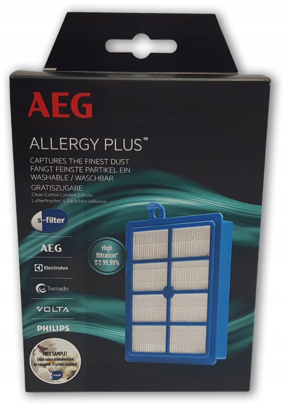 HEPA Electrolux Allergy Plus S-Filter EFS1W Filter