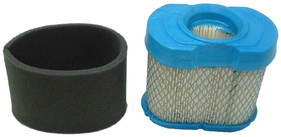 Filter na kosačku - Vzduchový filter B&S 2 valce OHV 593240
