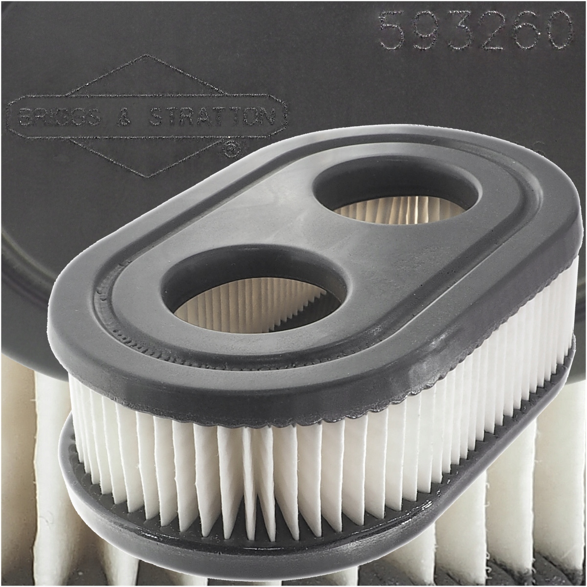 Filter na kosačku - Vzduchový filter Briggs 550E 575EX 625 650 Original