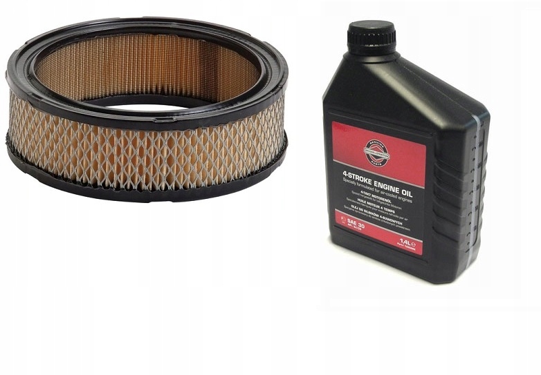 Filter na kosačku - Briggs vzduchový filter + olej 16-22 hp 2 valce