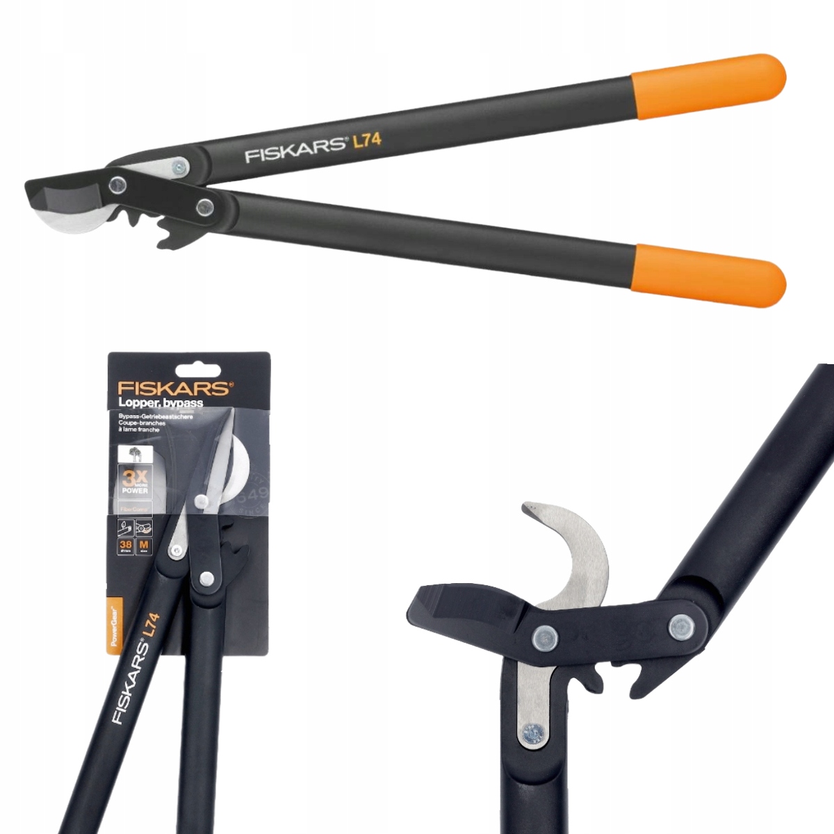 Fiskars ručné nožnice 54,5 cm 0 V