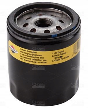 Filter na kosačku - Olejový filter dlhé Briggs & Stratton 491056