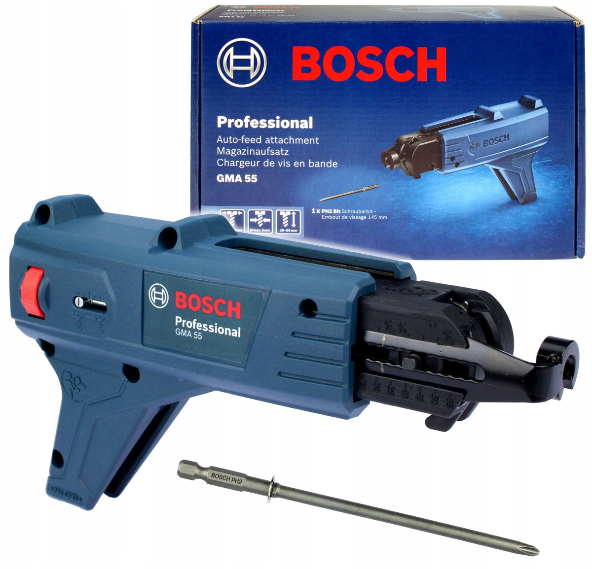 Nástavec zásobníka Bosch 1.600.A02.5GD na skrutkovanie sadrokartónových dosiek