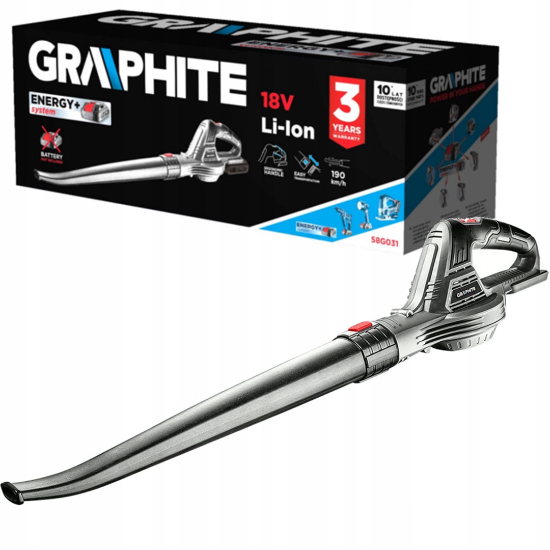 Grafitový akumulátorový fúkač 2,2 kg
