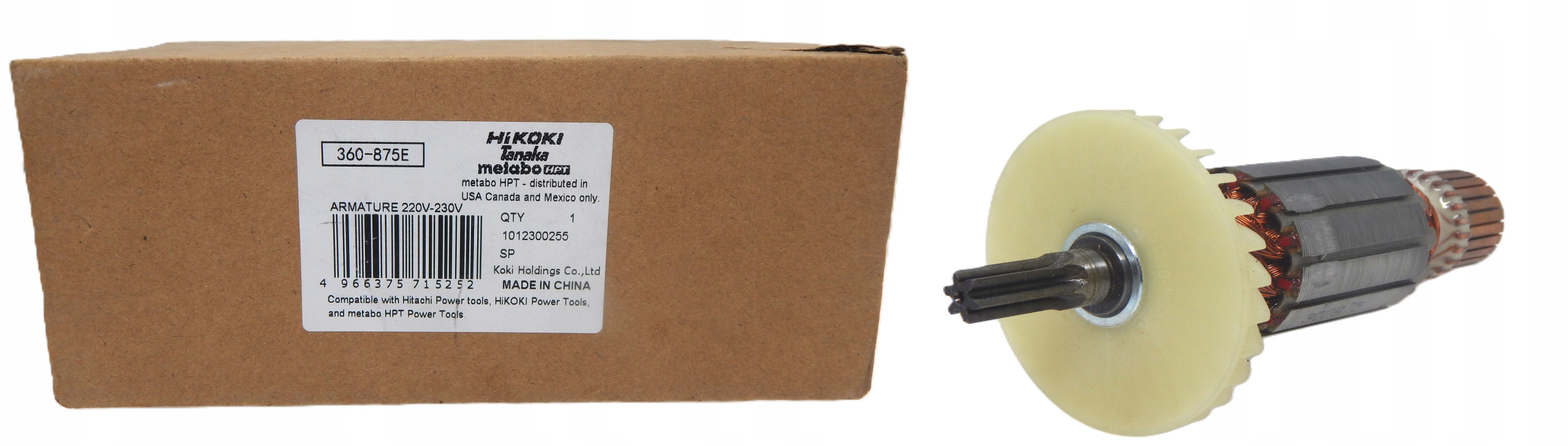 Rotor HIKOKI pre vŕtacie kladivo DH38MS DH38SS 360-875E