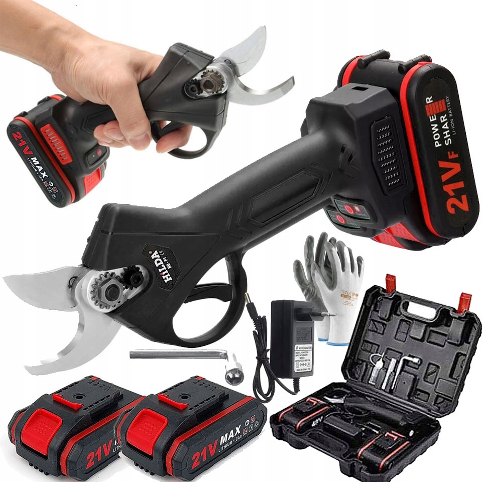 Akumulátorové elektrické nožnice Hilda 3 cm 21 V