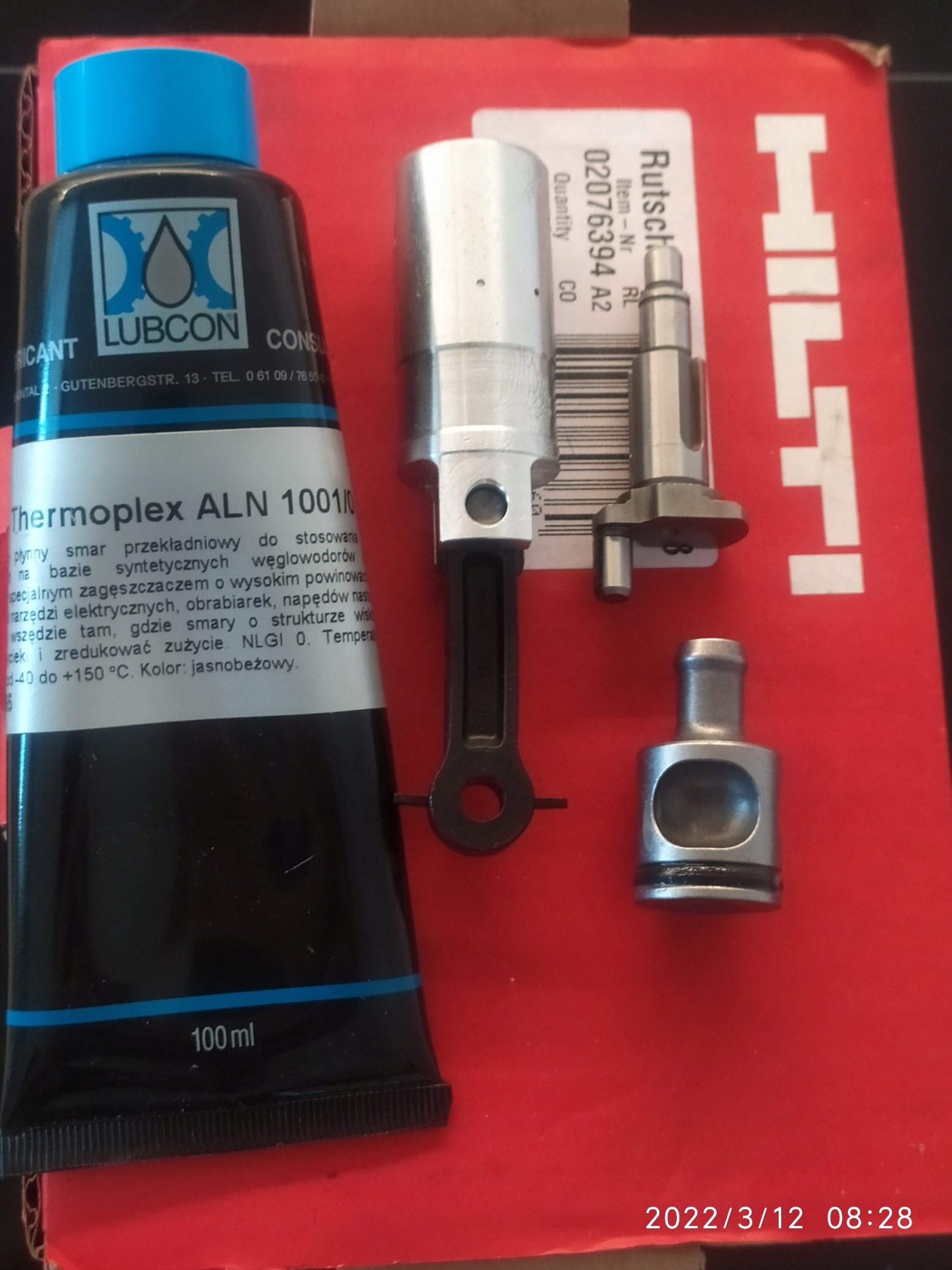 Príklepová vŕtačka - HILTI TE 6 a 36 TE 6 a 22 SET DIEL