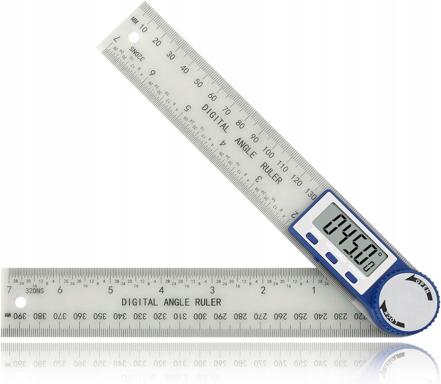 Digitálny uhlomer Yato Elektronický digitálny uhlomer 200 mm 360° 200