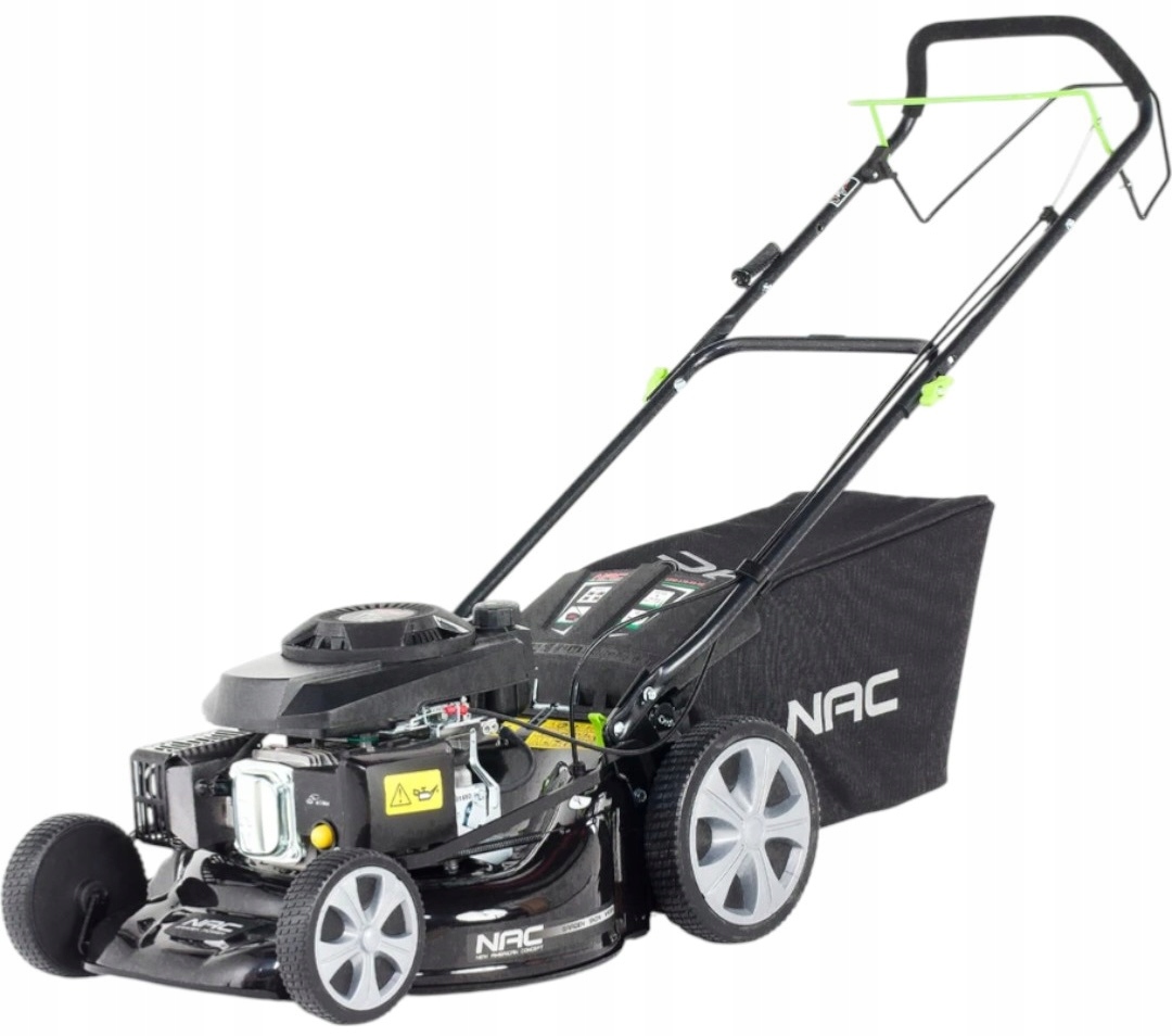 Benzínová kosačka na trávu so zberným košom NAC 173 cm³, objem zberného koša 60 l, šírka 46 cm