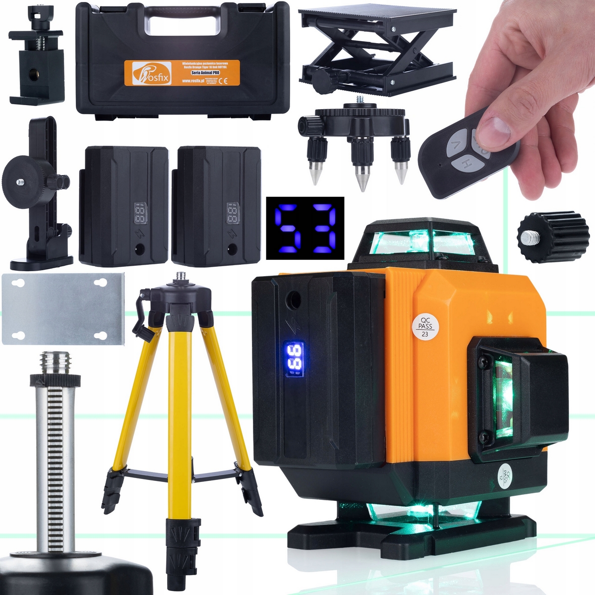 CROSS-CROSS LASER LEVEL 360 16L + STOJÍK