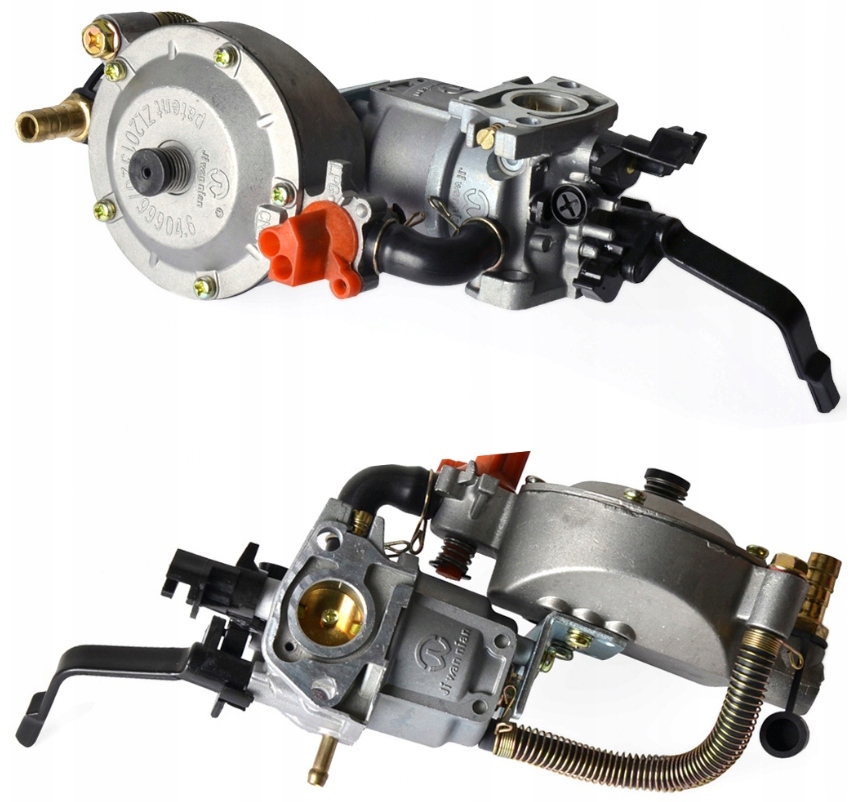DVOJPALIVOVÝ KARBURÁTOR LPG CNG PRE GENERÁTOR HONDA GX160 GX390 168F