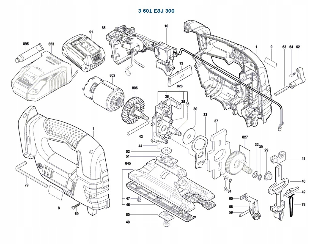 Puzdro na náradie - Makita DPC7311- Plynový kábel pre vozík č.