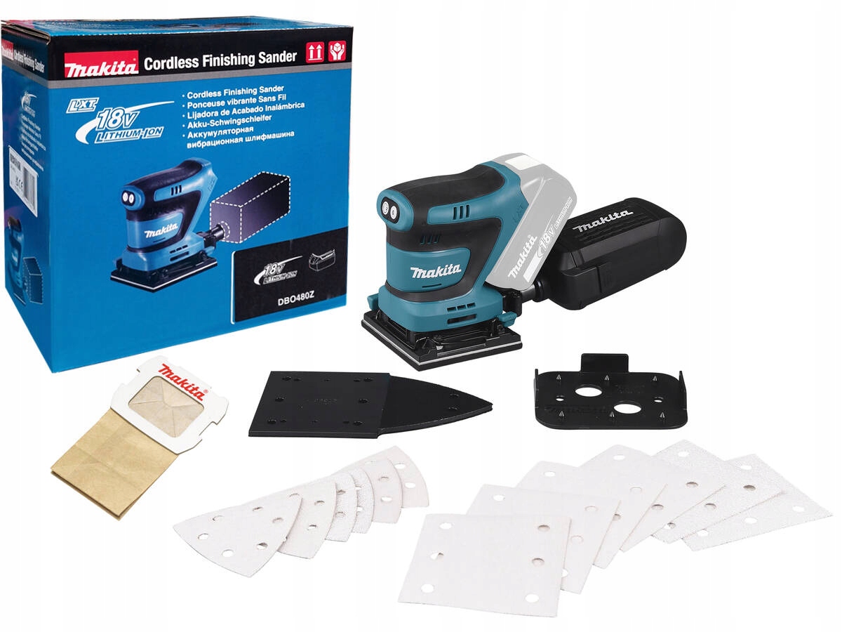 Excentrická brúska Makita DBO480Z Telo 18V