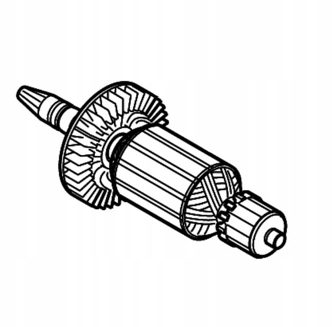 Rotor - Nikasil Makita DPC7300 DPC7311 DPC7310 Cylinder