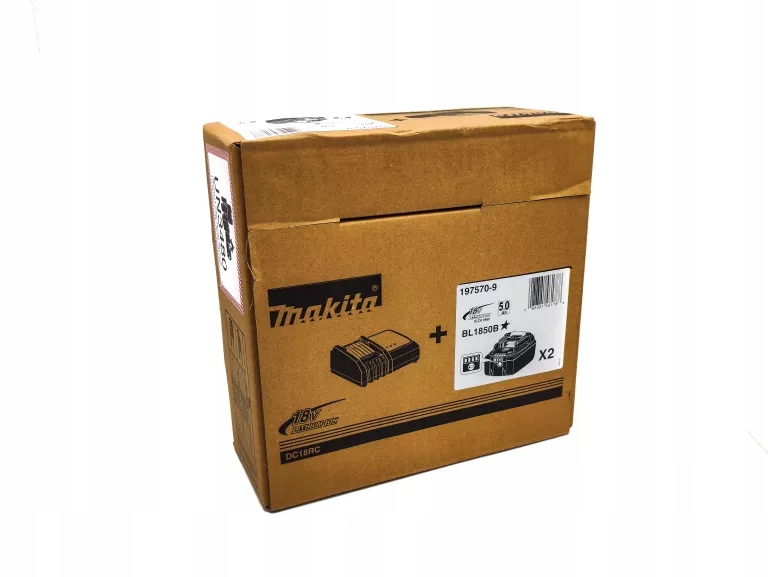 Náhradná batéria - Nabíjačka MAKITA DC18RC batéria 2x BL1850B 5AH