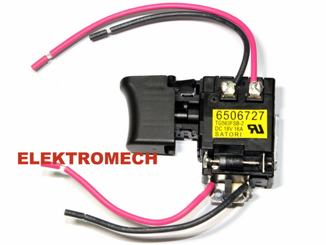 Spínač, vypínač - Bosch GWS 15-150 CI-rotor s Venter 230V č.