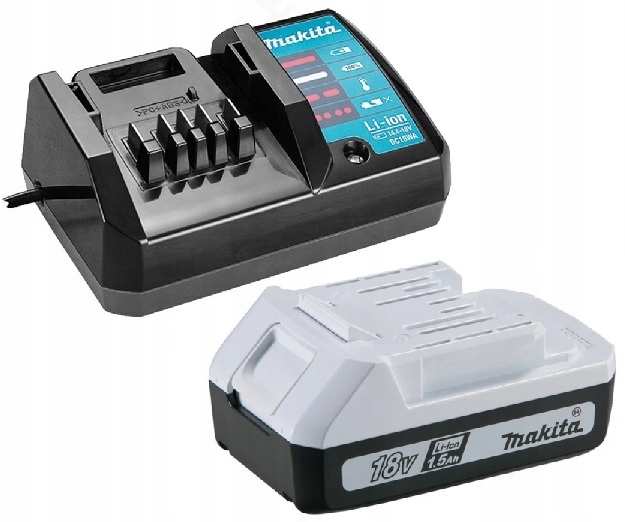 Náhradná batéria - Makita DC18WA + BL1815G AKU 1,5 AH 18V Sada