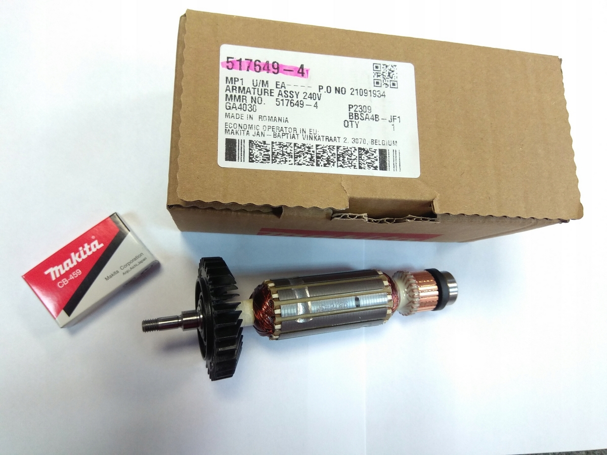 Rotor - Makita Rotor + Kefy pre GAL5030 GAL4530 ORIGINAL