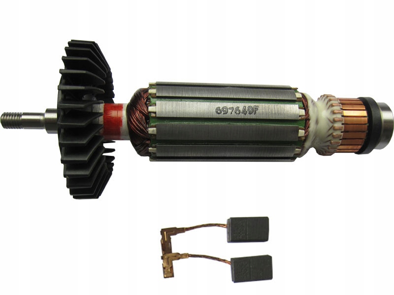 Rotor - Makita rotor mlynček GA5030R + kefy CB-459