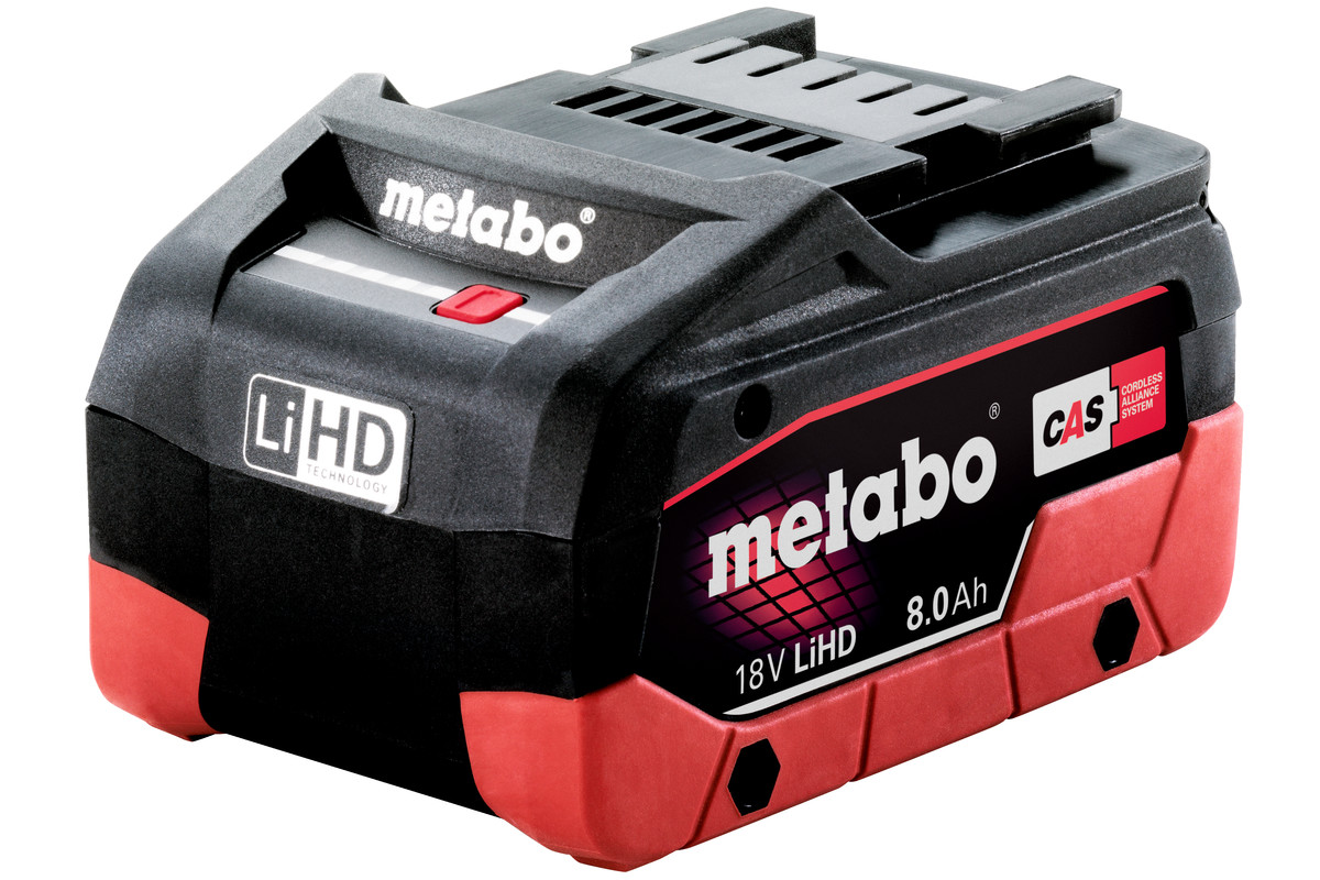 Náhradná batéria - Metabo batéria LIHD 18V 8AH 625369000