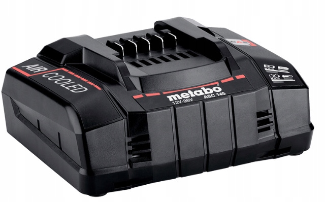 METABO ASC 145 RÝCHLA NABÍJAČKA 12-36V VZDUCHOM CHLADENÁ