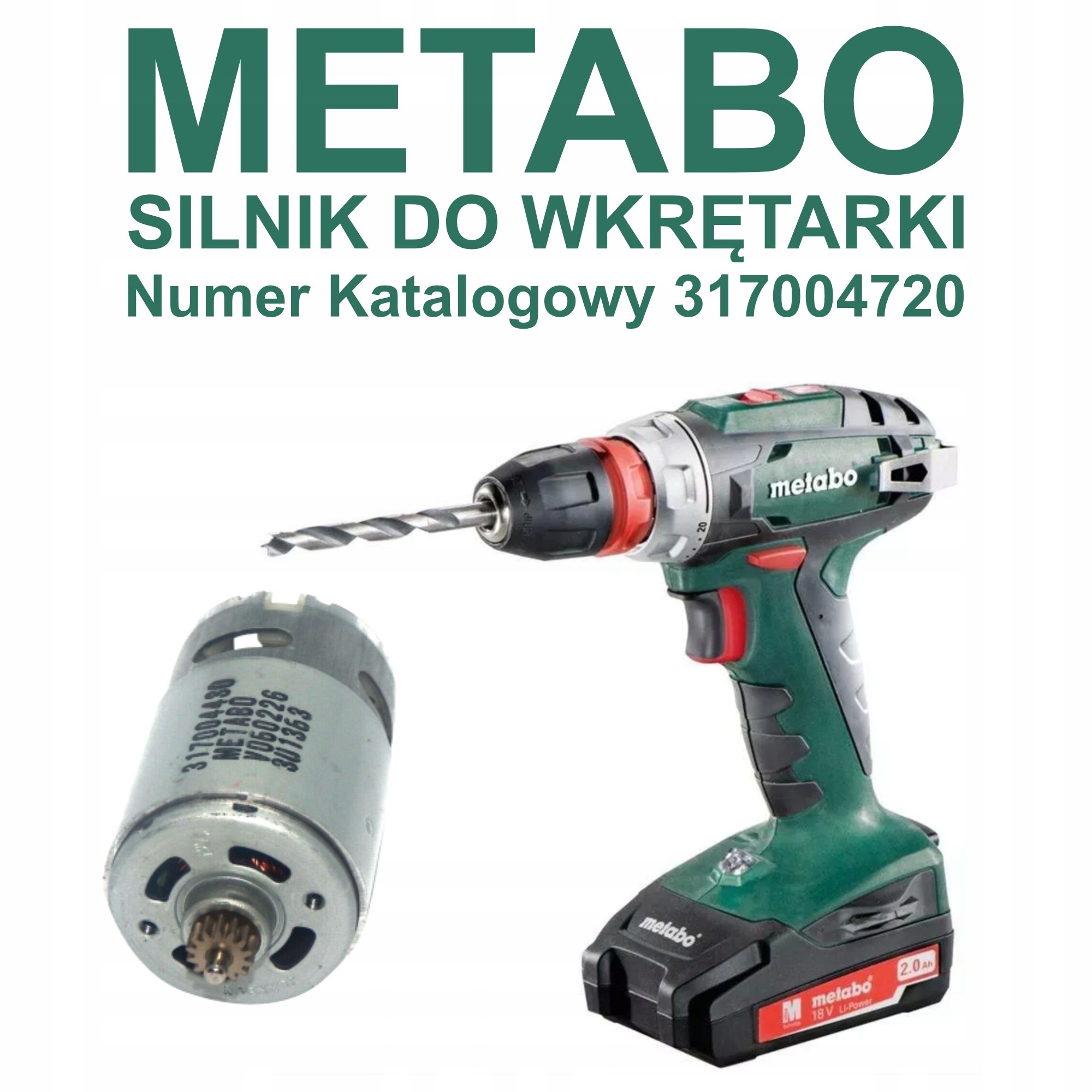 Motor - Motor Metabo pre skrutkovač 18 V BS 18 SB Motor