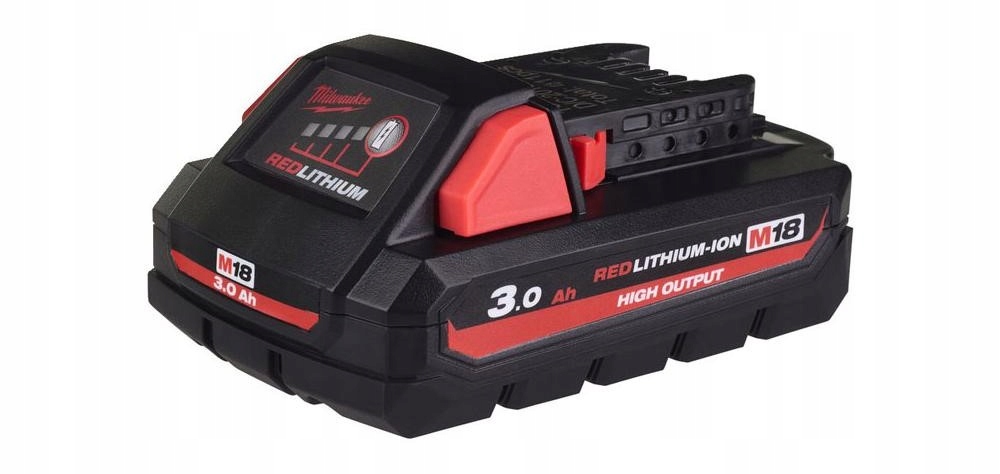 Náhradná batéria - Milwaukee Battery M18 HB3 High Produce 3.0 AH