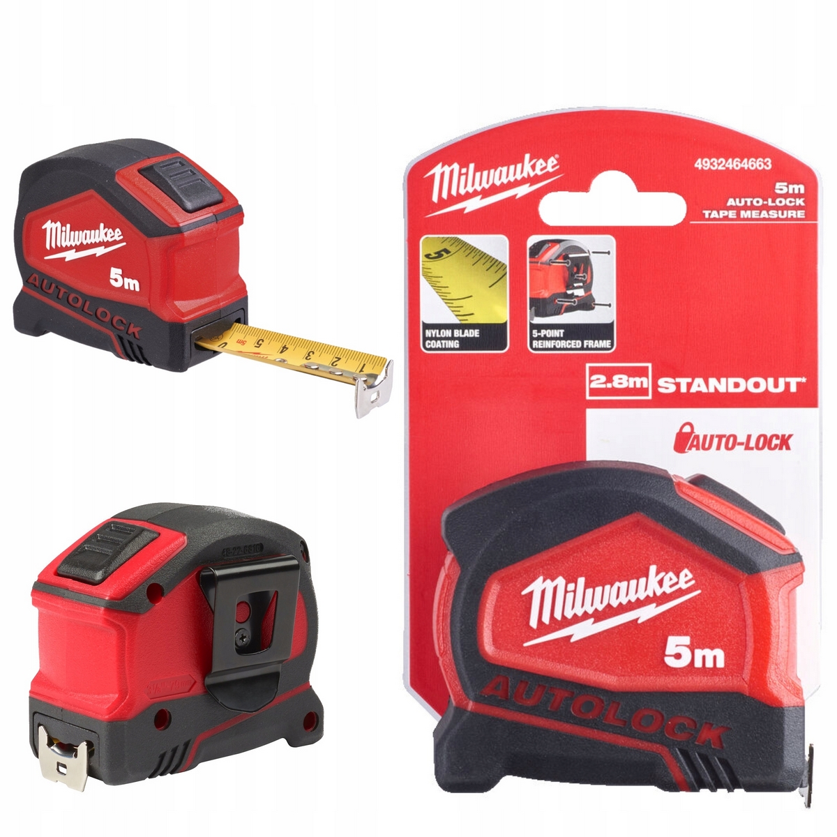 Skladacia páska Milwaukee 5 m