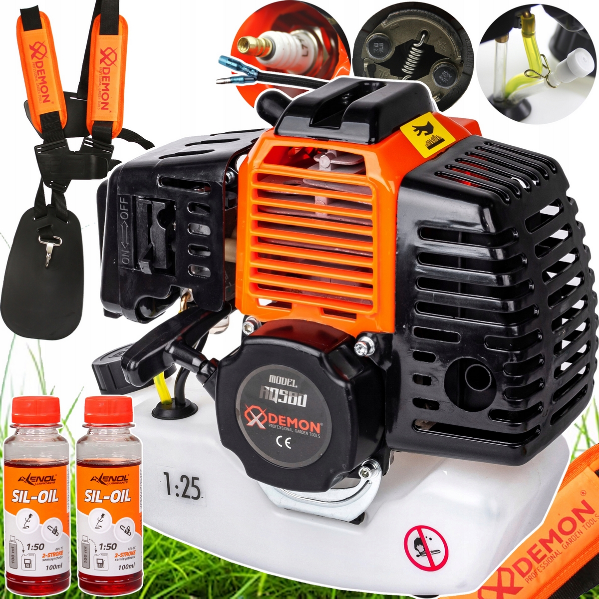 MOTOR PRE KOSA DEMON NAC BASS 6.0 BENZÍNOVÁ ŠTRUKTÚRA