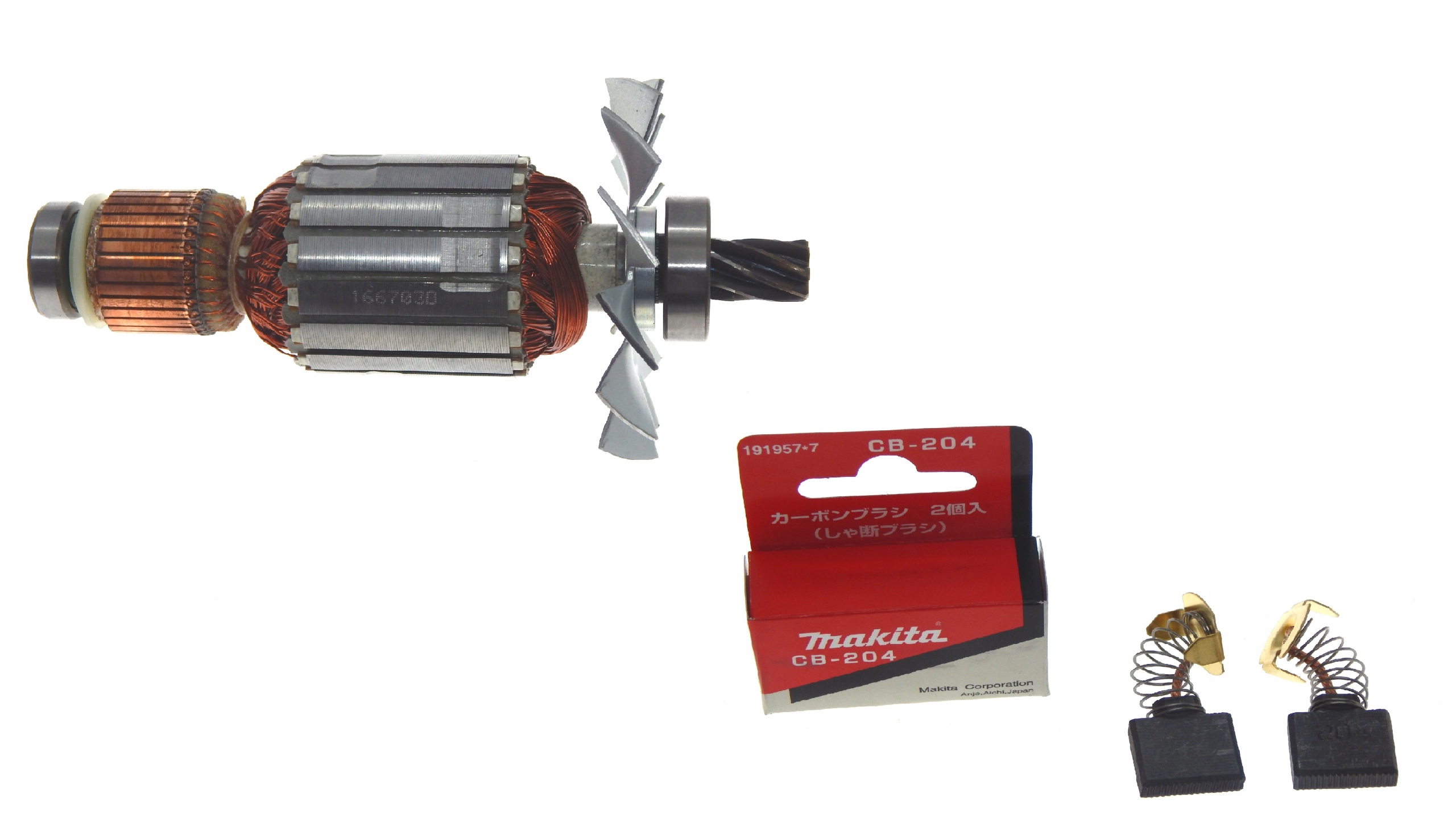 Rotor - Makita Brush Rotor Set CB-204 na HM1303