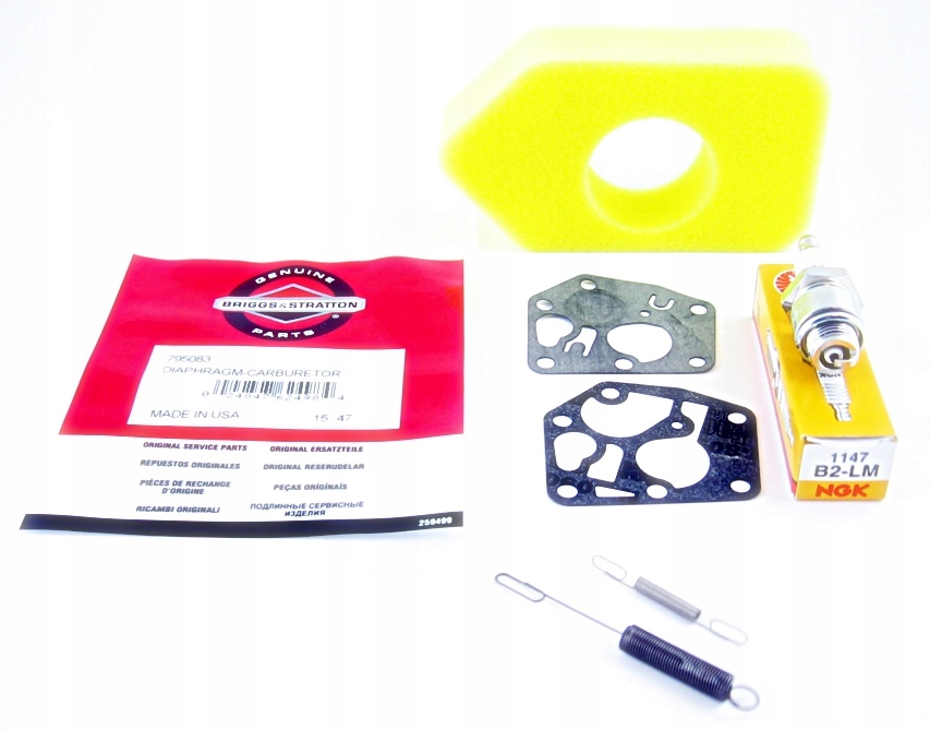 Karburátor do kosačky - Karbonická membránová sviečka filter pre Briggs Stratton