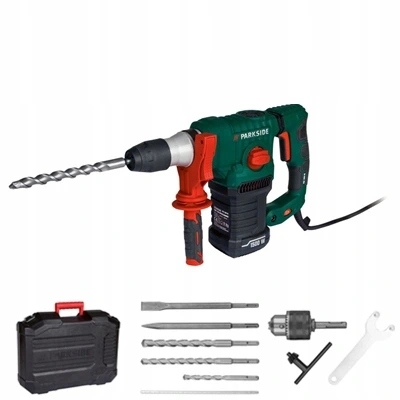 Príklepová vŕtačka - Kladivo Driller Straw Drill 5J 1500W Parkside
