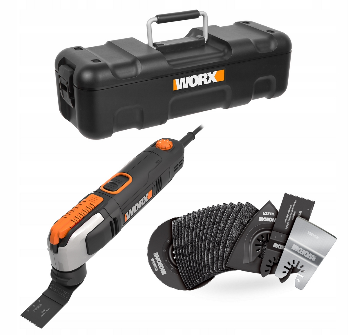 Worx 230 W 230 V sieťová multifunkčná brúska