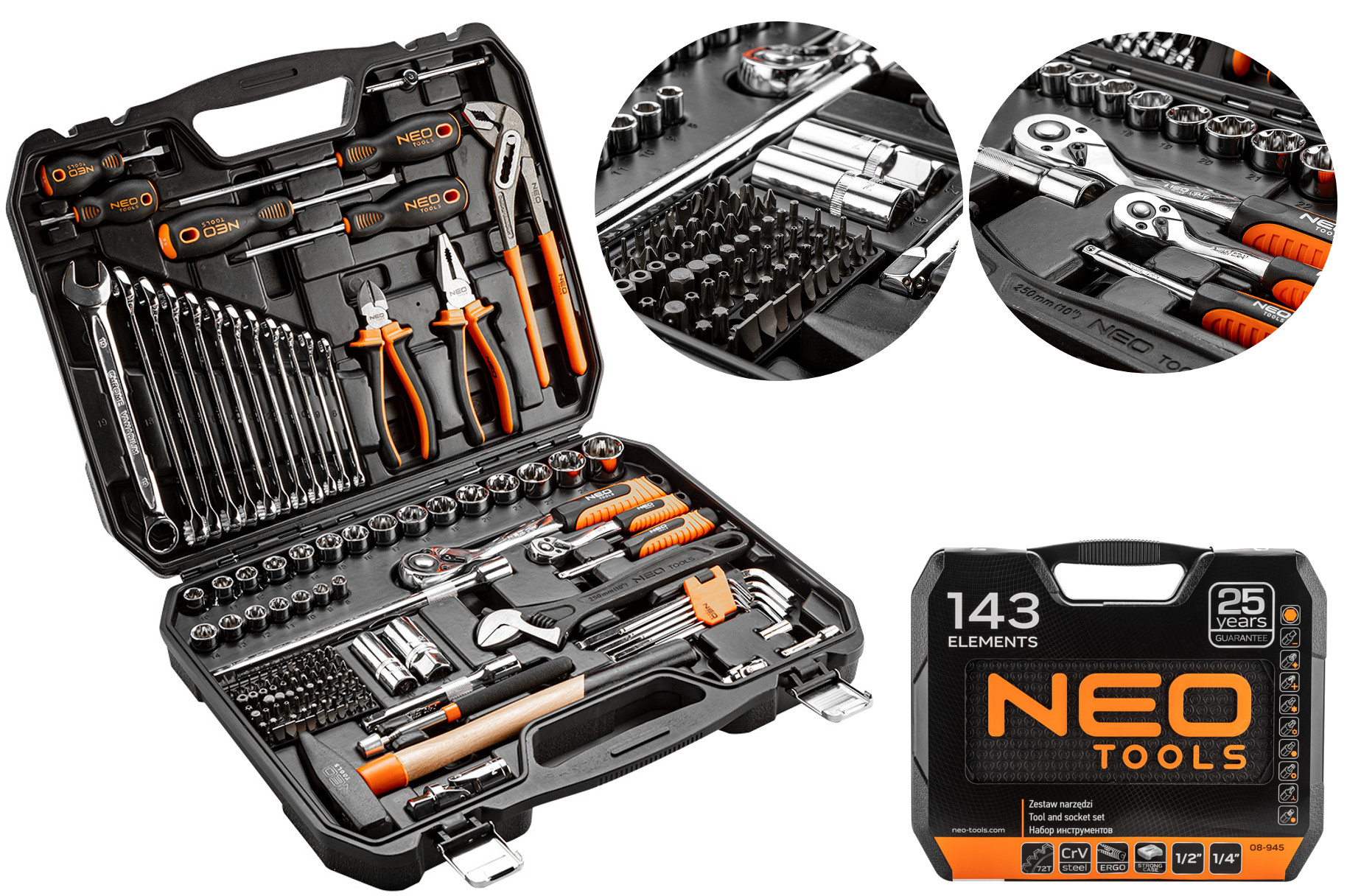 Sada náradia Neo Tools 08-945