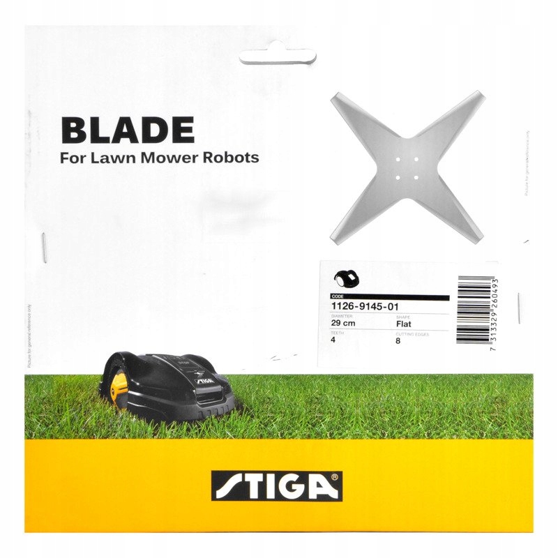 Náhradný nôž na kosačku – Stiga 528S 530SG 550SG 29 cm nôž 29 cm