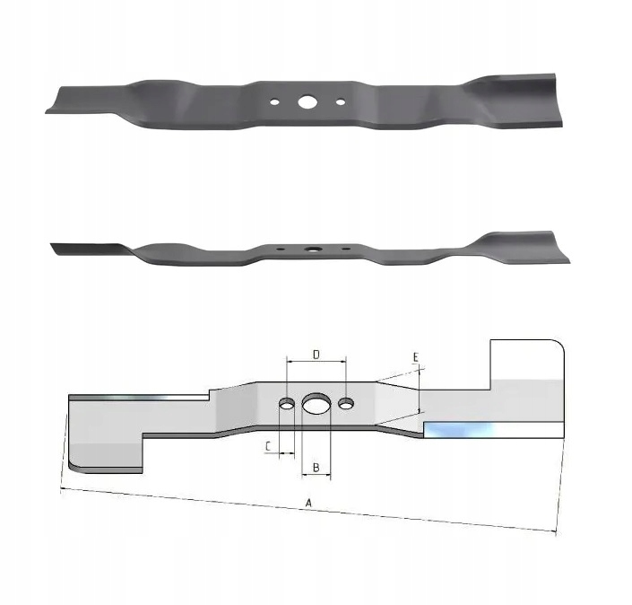 Náhradný nôž na kosačku – Nôž pre kosačku 438 mm 742-05052a