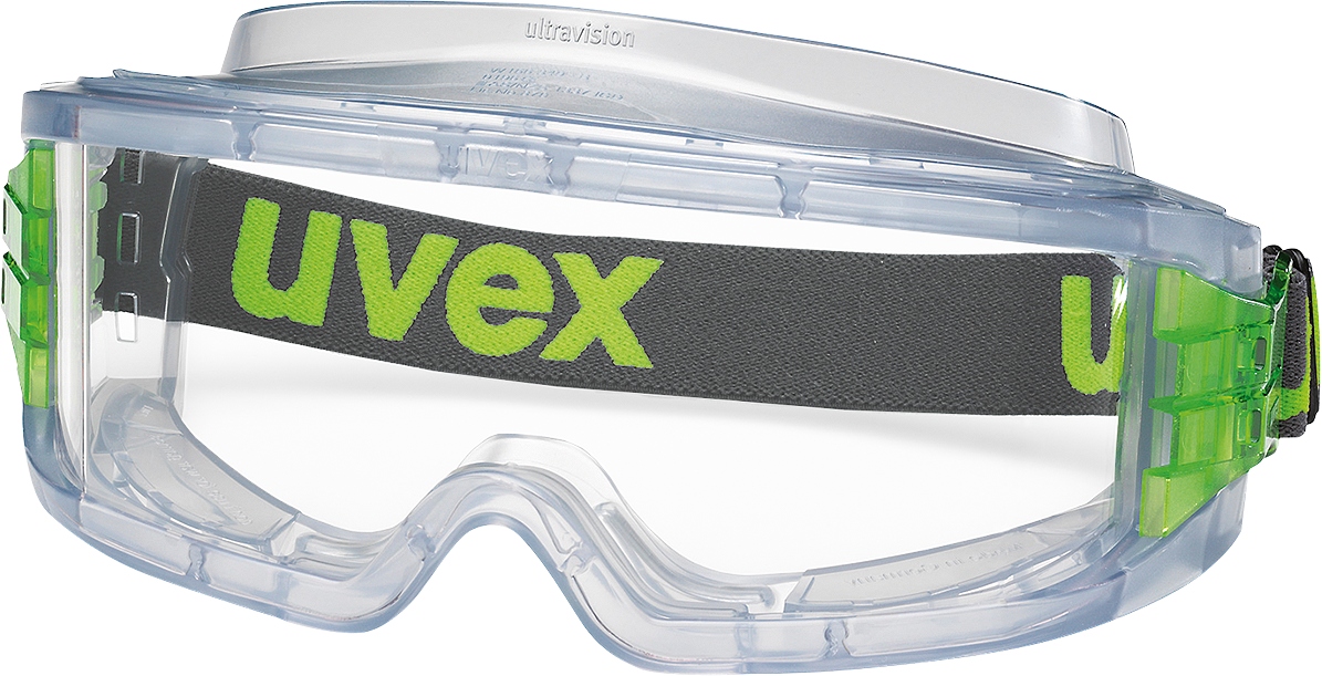 Ochranné okuliare Uvex Ultravision zelené