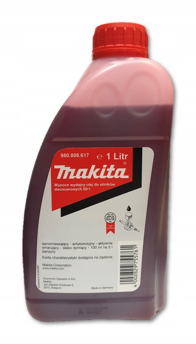 Olej do kosačky - 1,0 l olejový olej.