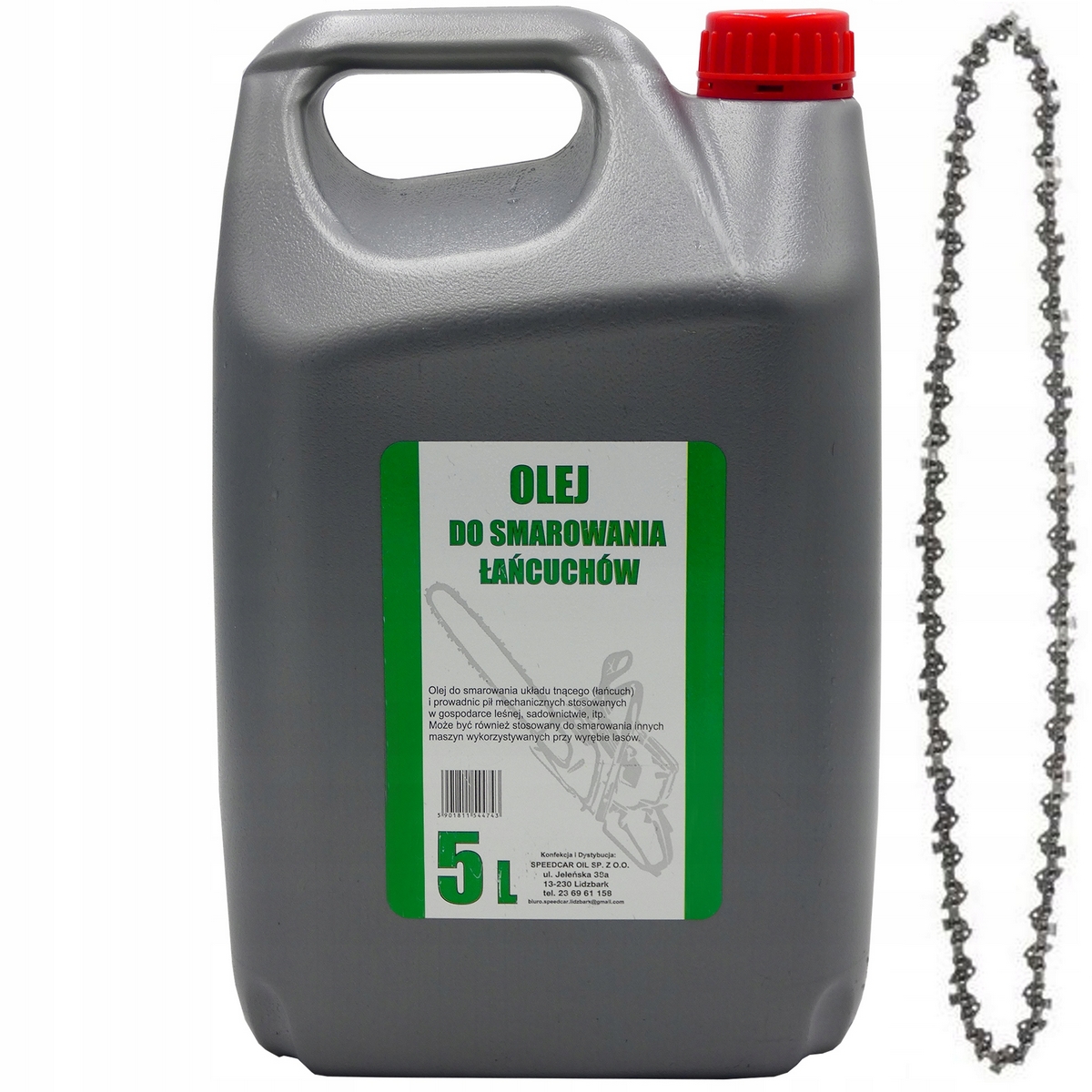 Olej do kosačky - Ropa pre vodcov Pilarek mechanickej píly 5L
